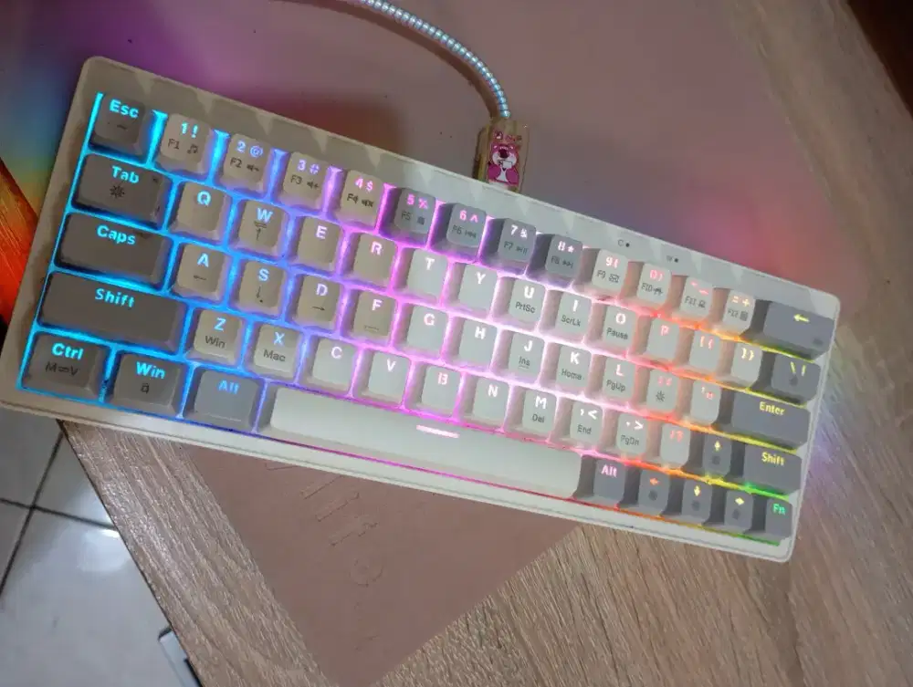 Keyboard Gaming mechanical zifteend RGB