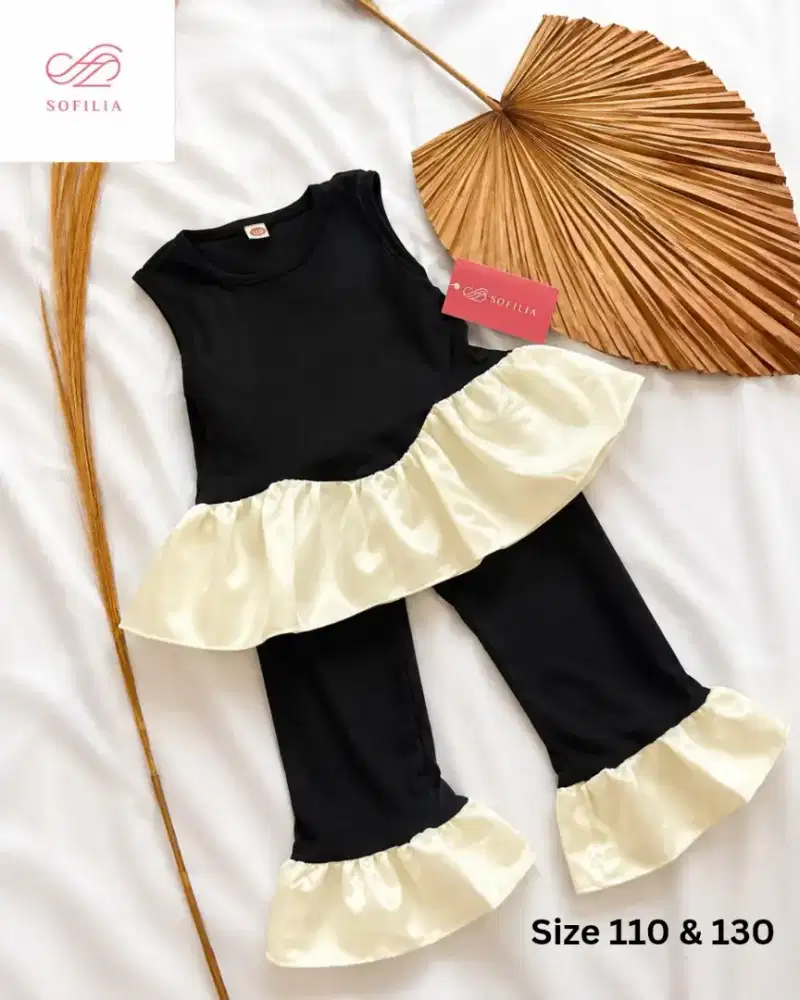 Sofilia Kids - Black and White Pants