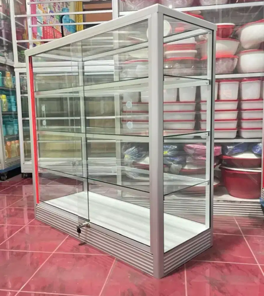 Etalase Panjang 1Mx1M Untuk Agen,Toko,Warung