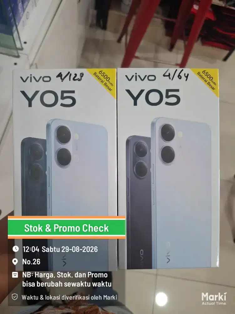 NEW VIVO Y05 SERIES. SEGEL GARANSI RESMI. PROMO TERBATAS ‼️