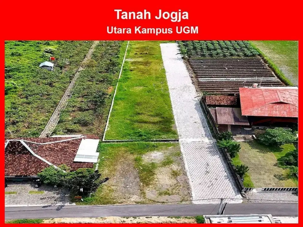 Dijual Tanah Yogyakarta di Jl. Damai Dekat Hotel HYATT