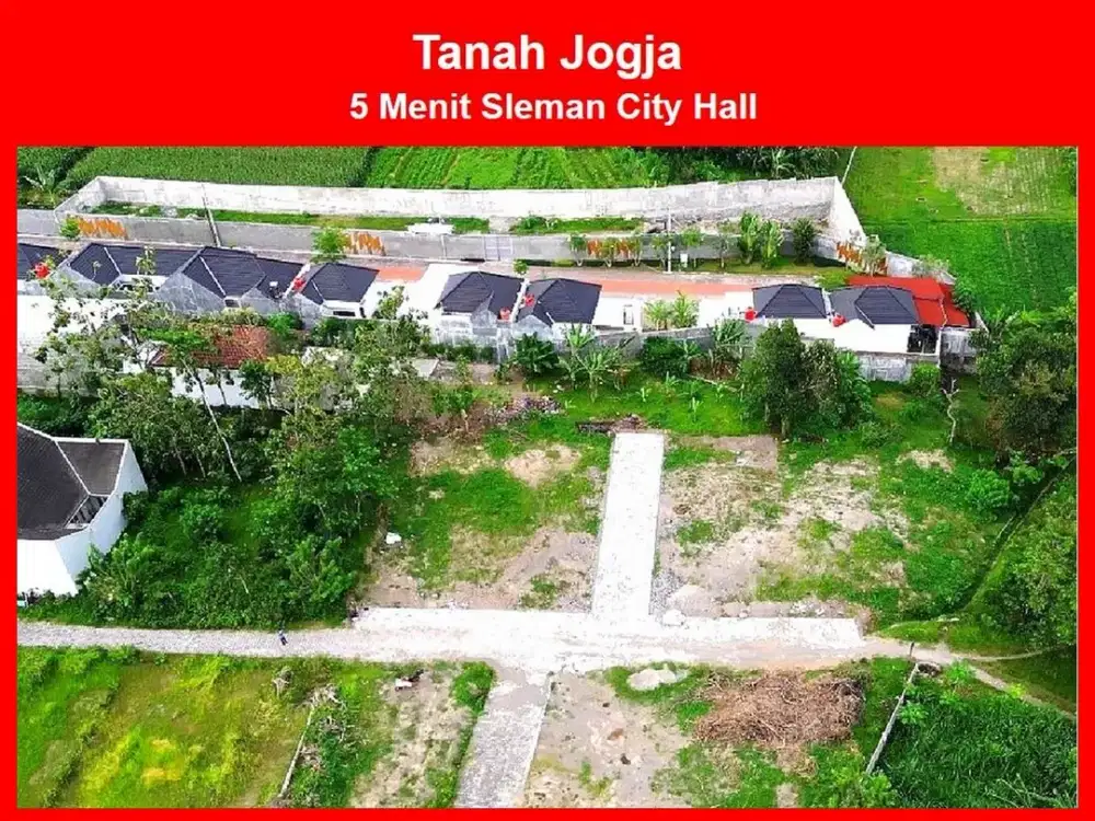 Dijual Tanah Yogyakarta di Jongke Tengah Dekat Monumen Yogya Kembali
