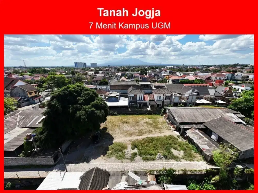 Dijual Tanah Yogyakarta di Jl. Plemburan Dekat Sekolah Al Azhar