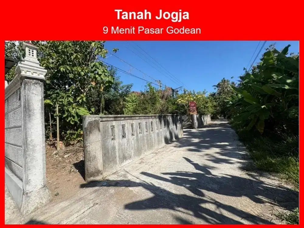 Tanah Jogja Dijual di Jl. Klangon-Tempel Dekat RS At-Turots Al Islamy