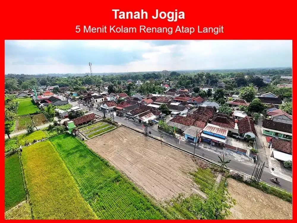 Dijual Tanah Yogyakarta di Jl. Raya Sambiroto Dekat SD Budi Mulia 2