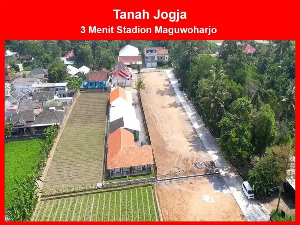 Dijual Tanah Yogyakarta di Wedomartani Dekat Jogja Bay