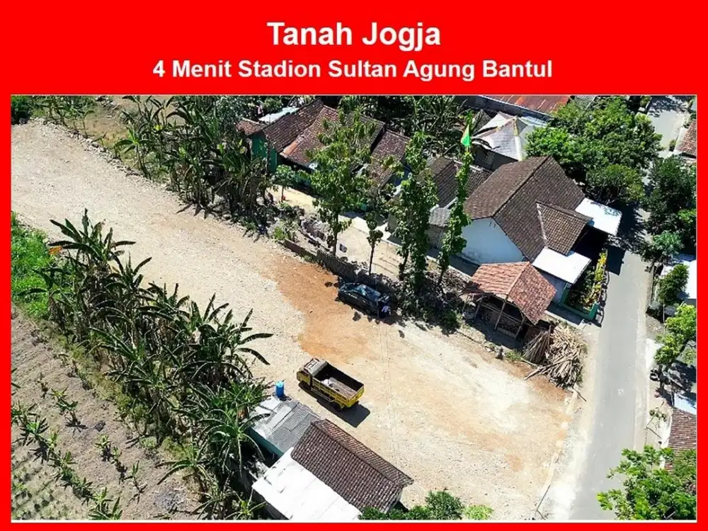 Dijual Tanah Yogyakarta di Jl. Imogiri Timur Dekat Terminal Giwangan