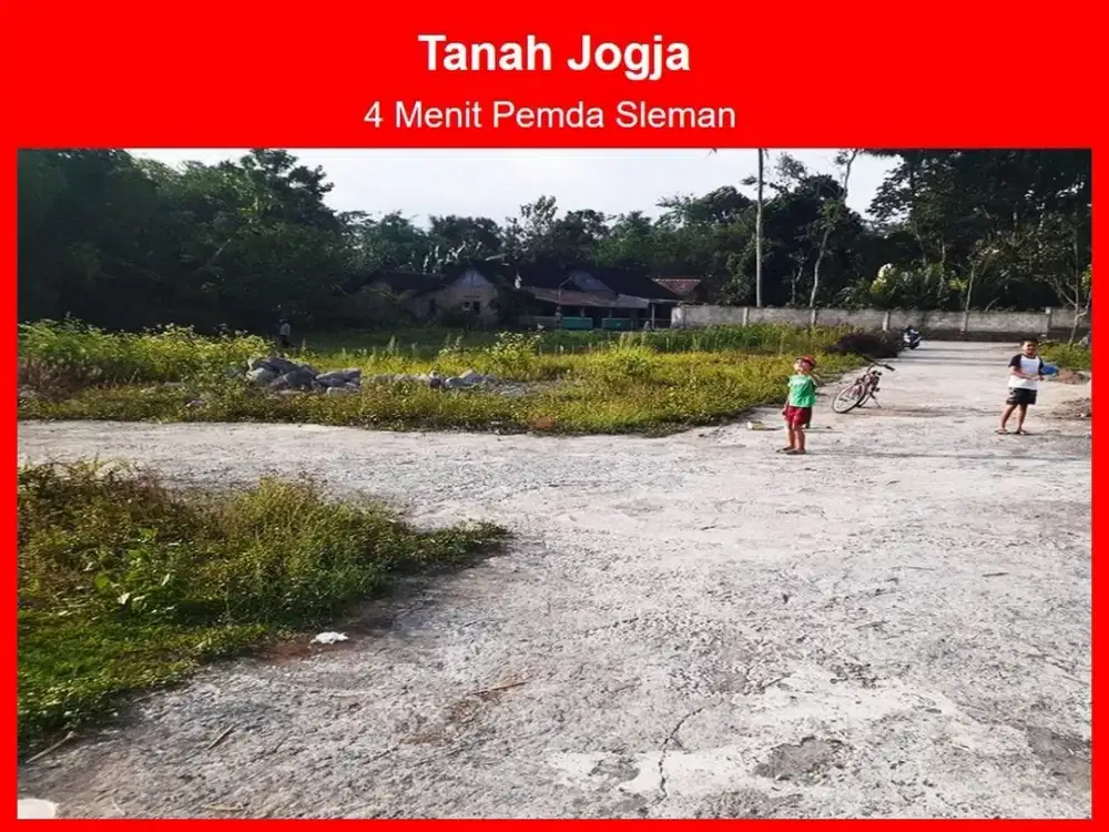 Dijual Tanah Yogyakarta di Jl. Purbaya Barat Taman Denggung