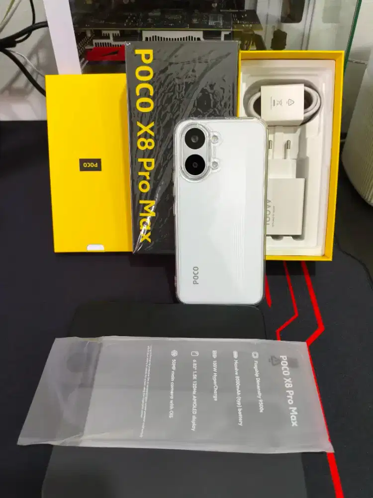 Poco X8 Pro Max 12/512GB Putih