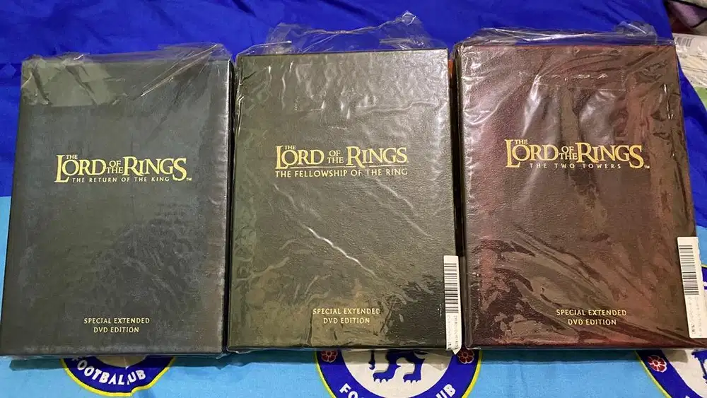 Dvd original spesial edition extended trilogy The Lord Of The Rings