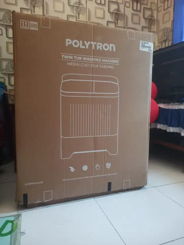 mesin cuci masih baru