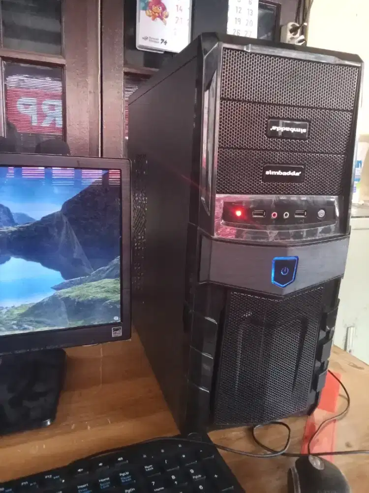 PC Core i5 7400 3Ghz , HD 1Tb, DDR4 8Gb , LCD 16inc, COD Cijantung Dsk