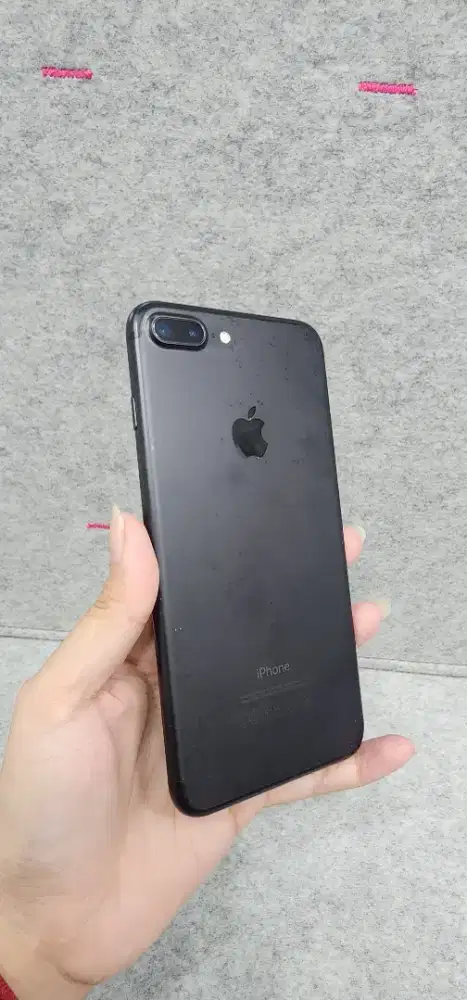 Iphone 7 plus 128 black
Inter regist teklomsel all oprator