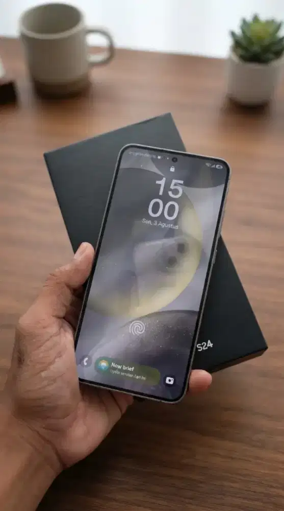 Samsung s24 256gb second lengkap siap pakai