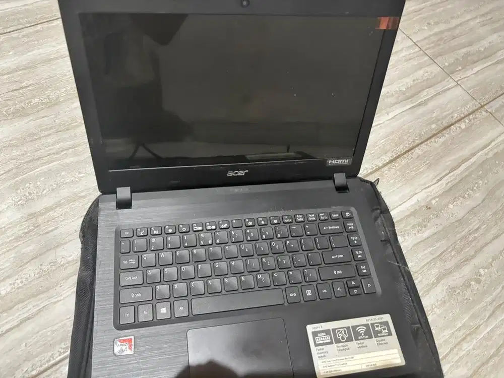 Acer Aspire A314-21 AMD A9 RAM 4GB | Laptop Bekas Siap Pakai