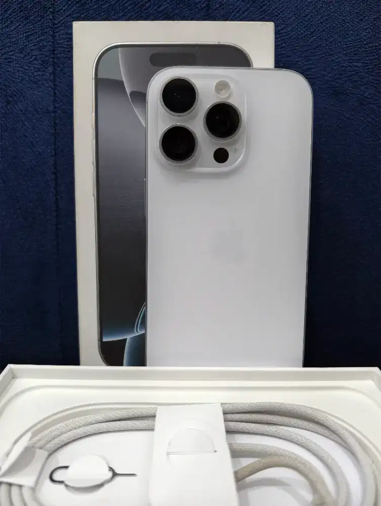 iPhone 16 Pro 128GB iBox PA/A white titanium Garansi On
