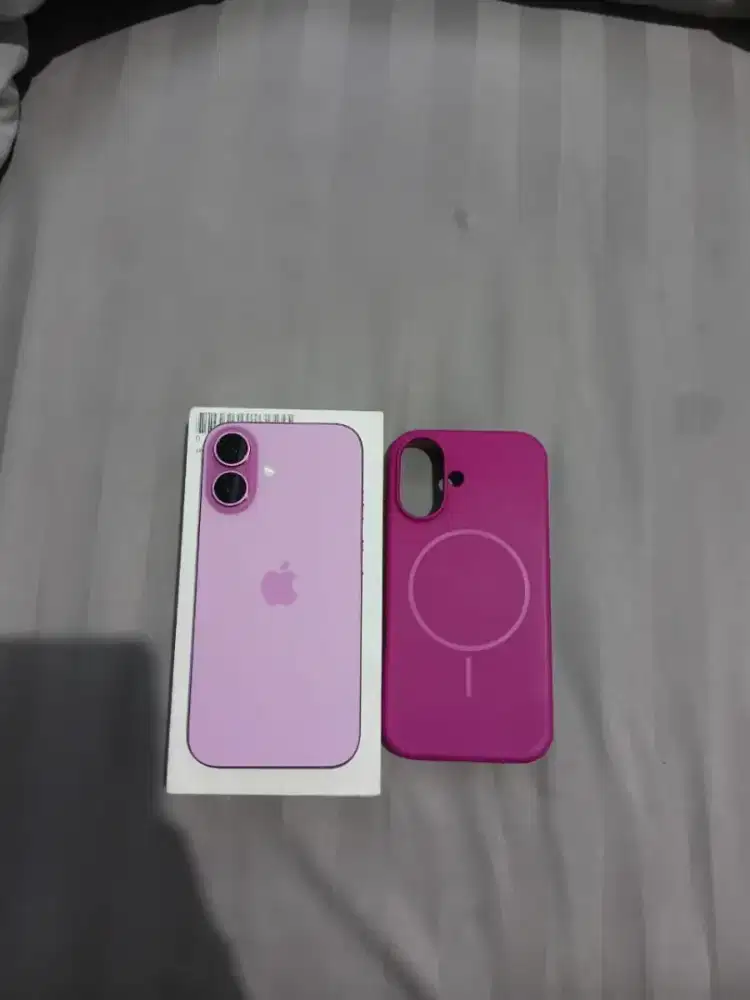 Dijual Iphone 16 Pink 256 gb