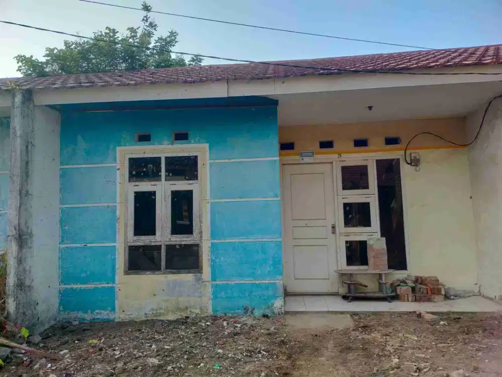 jual rumah lunas surat SHM deket pasar dan kampus