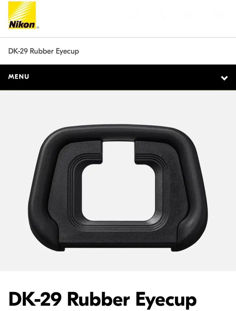 Nikon DK 29 Baru New old Stock
