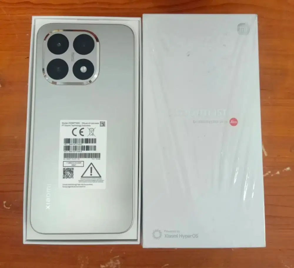 Xiaomi mi 15t 12/512gb lengkap