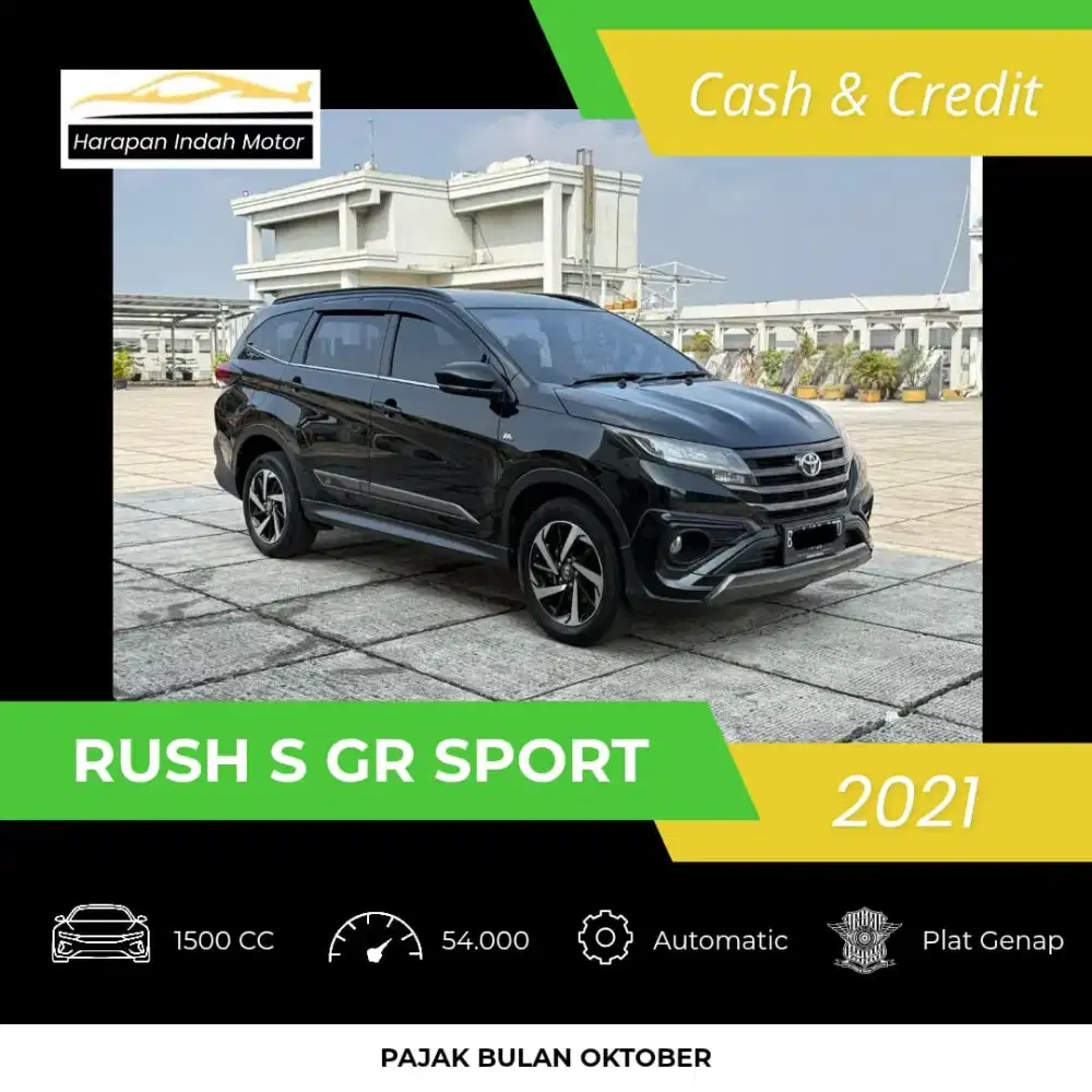 Toyota Rush GR Sport Matic 2021 Low KM 54RB