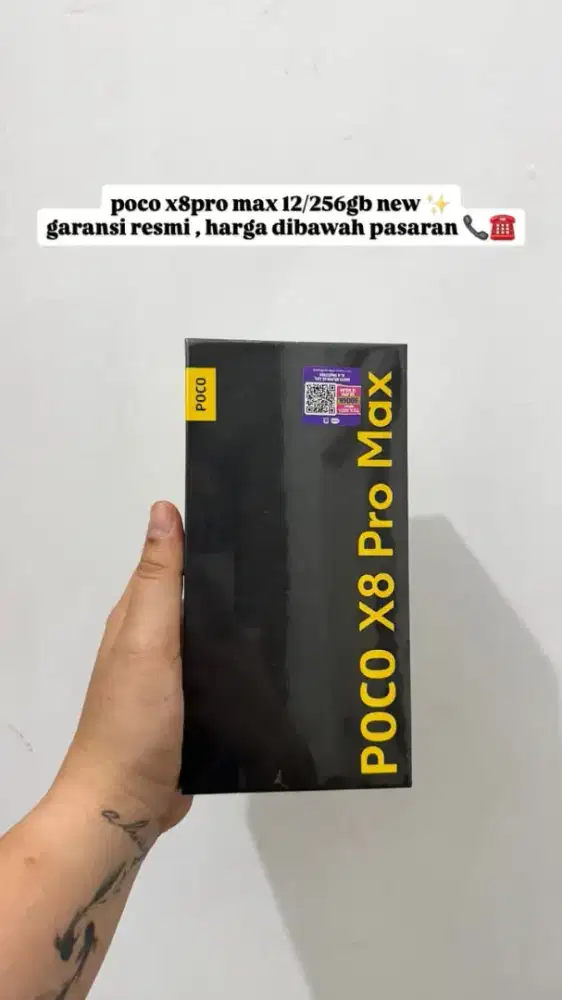 Poco x8 promax 12/256gb