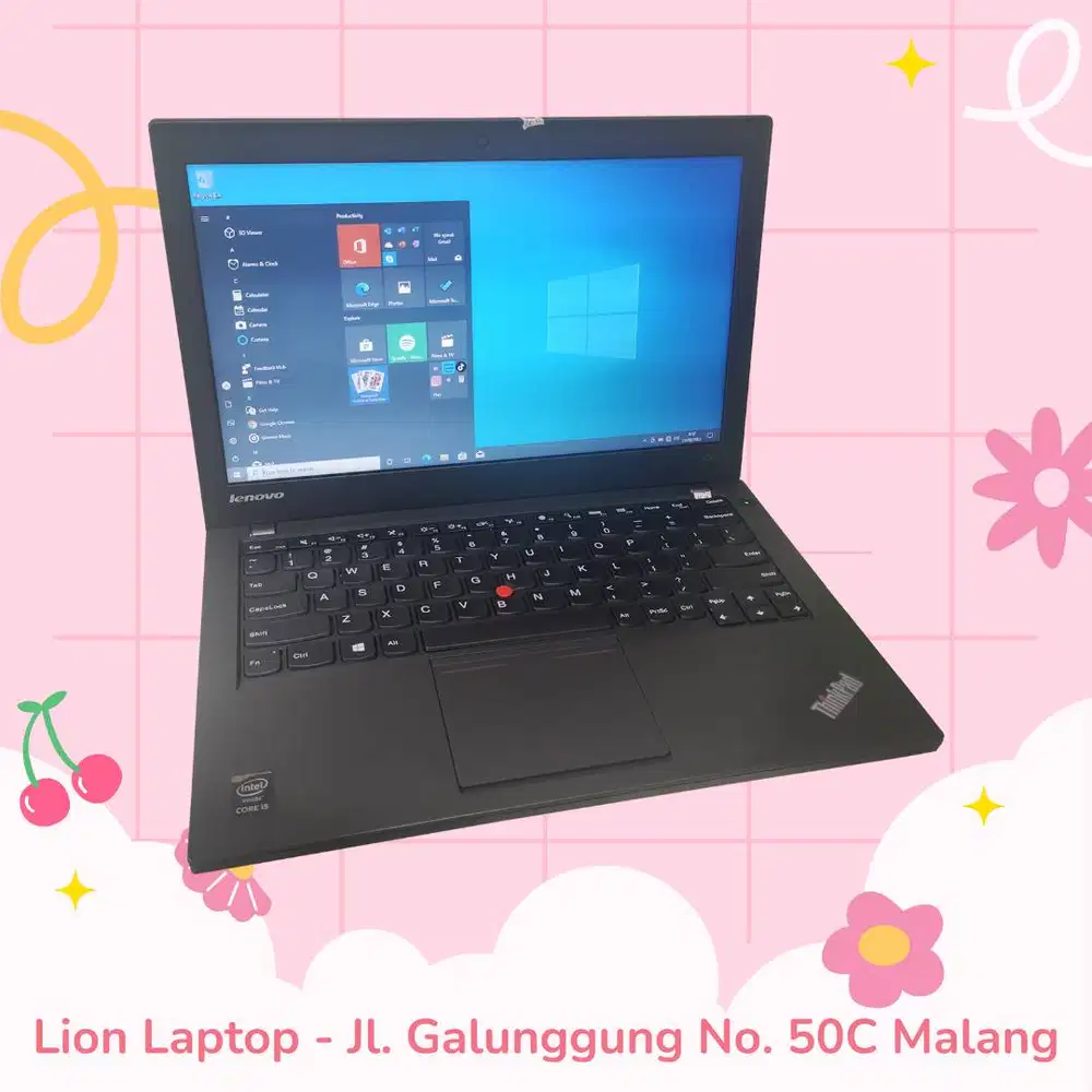RAM 8GB SSD 256GB Core i5 Murah Lenovo Thinkpad X240 [30|08]