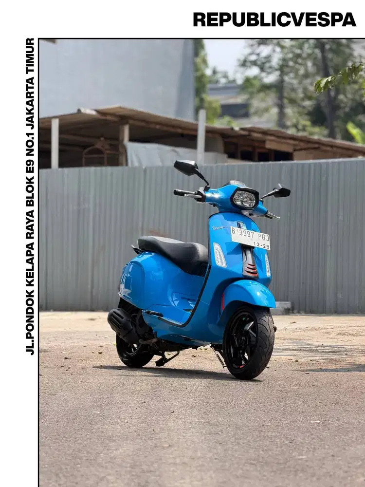 TERMURAH VESPA SPRINT S150 IGET ABS FACELIFT NEW MODEL TH 2024 PUTIH