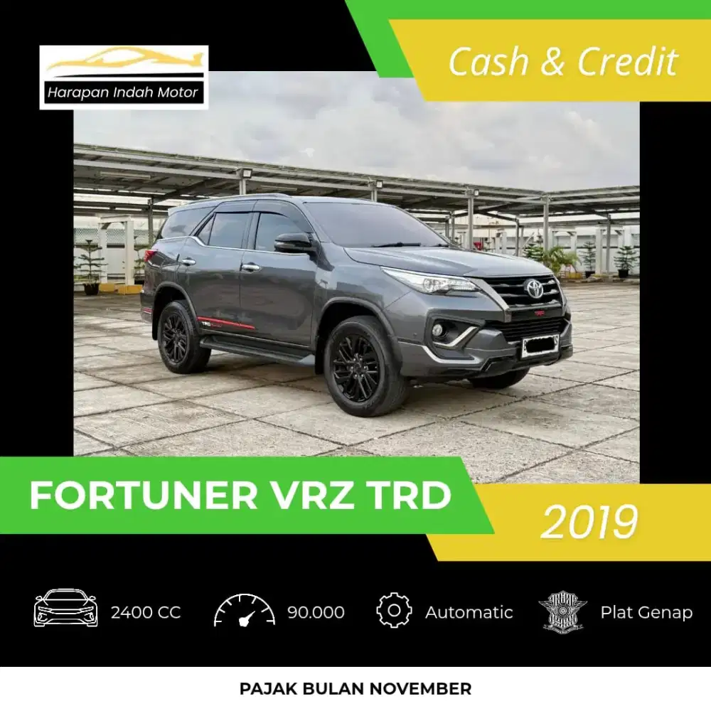 Toyota Fortuner VRZ TRD 2019 KM 90RB