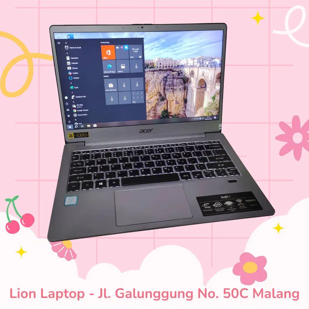 Super Slim Core i5 Gen 8 8/25 Acer Swift 3 SF313-51 [30|08]