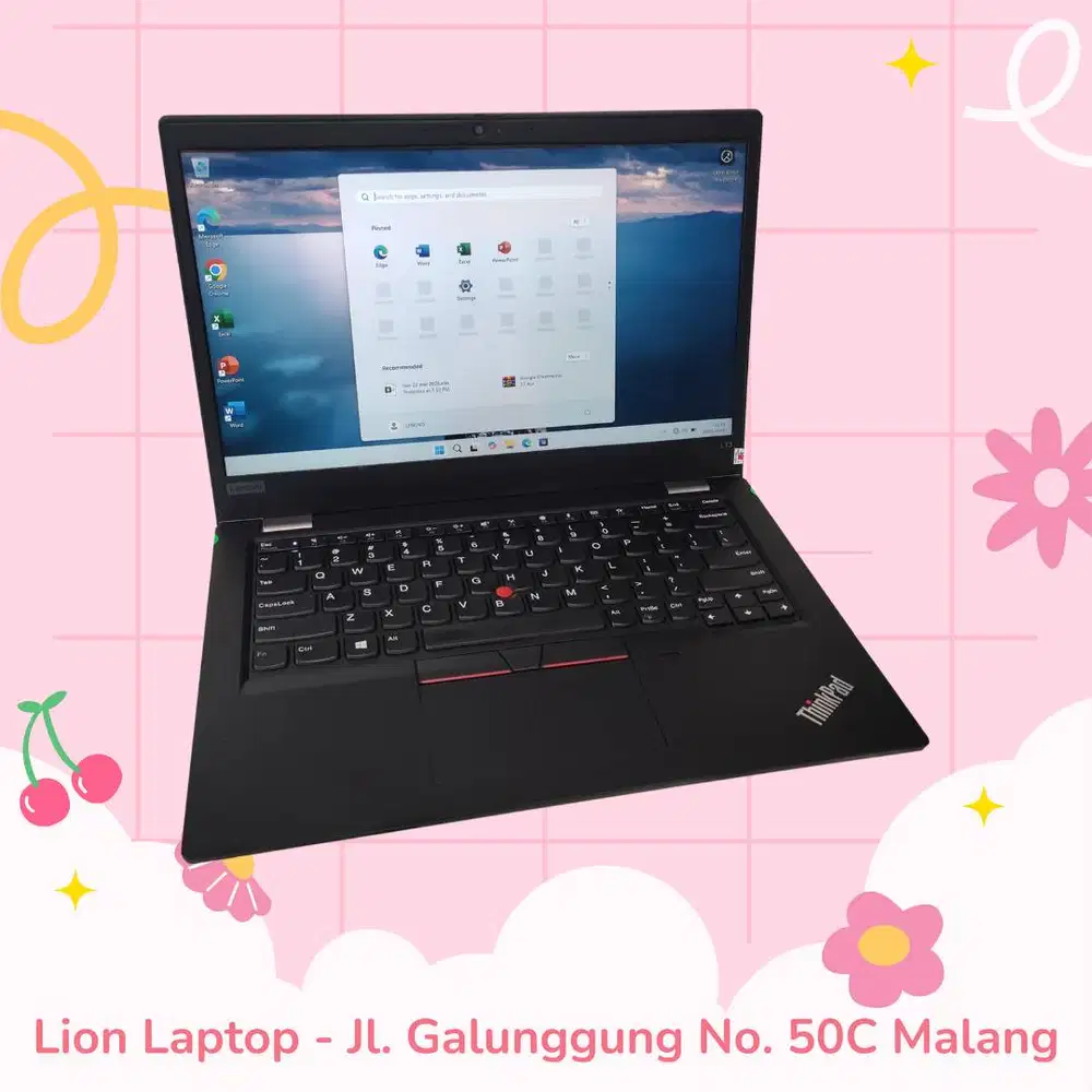 i5 Gen 10 Slim RAM 8GB SSD 256GB Lenovo Thinkpad L13 [30|08]