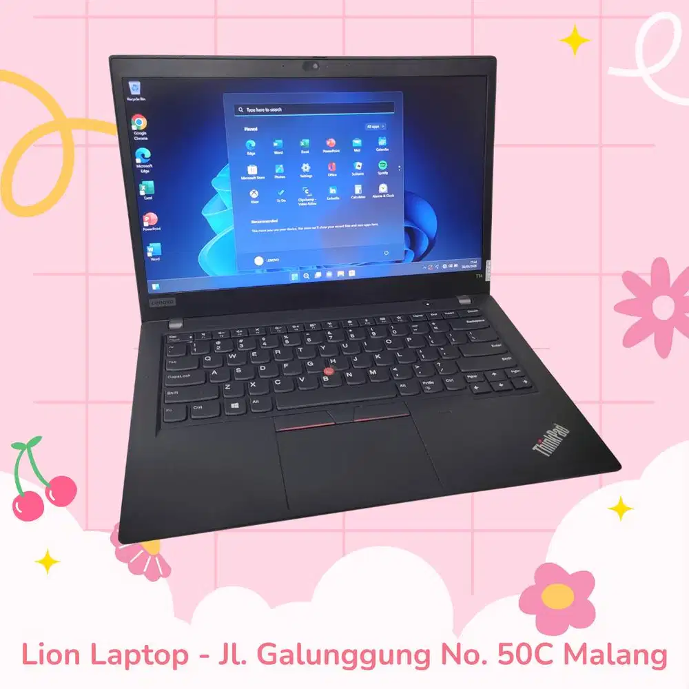 RAM 16GB Core i5 Gen 10 SSD 256GB Lenovo Thinkpad T14 gen 1 [30|08]