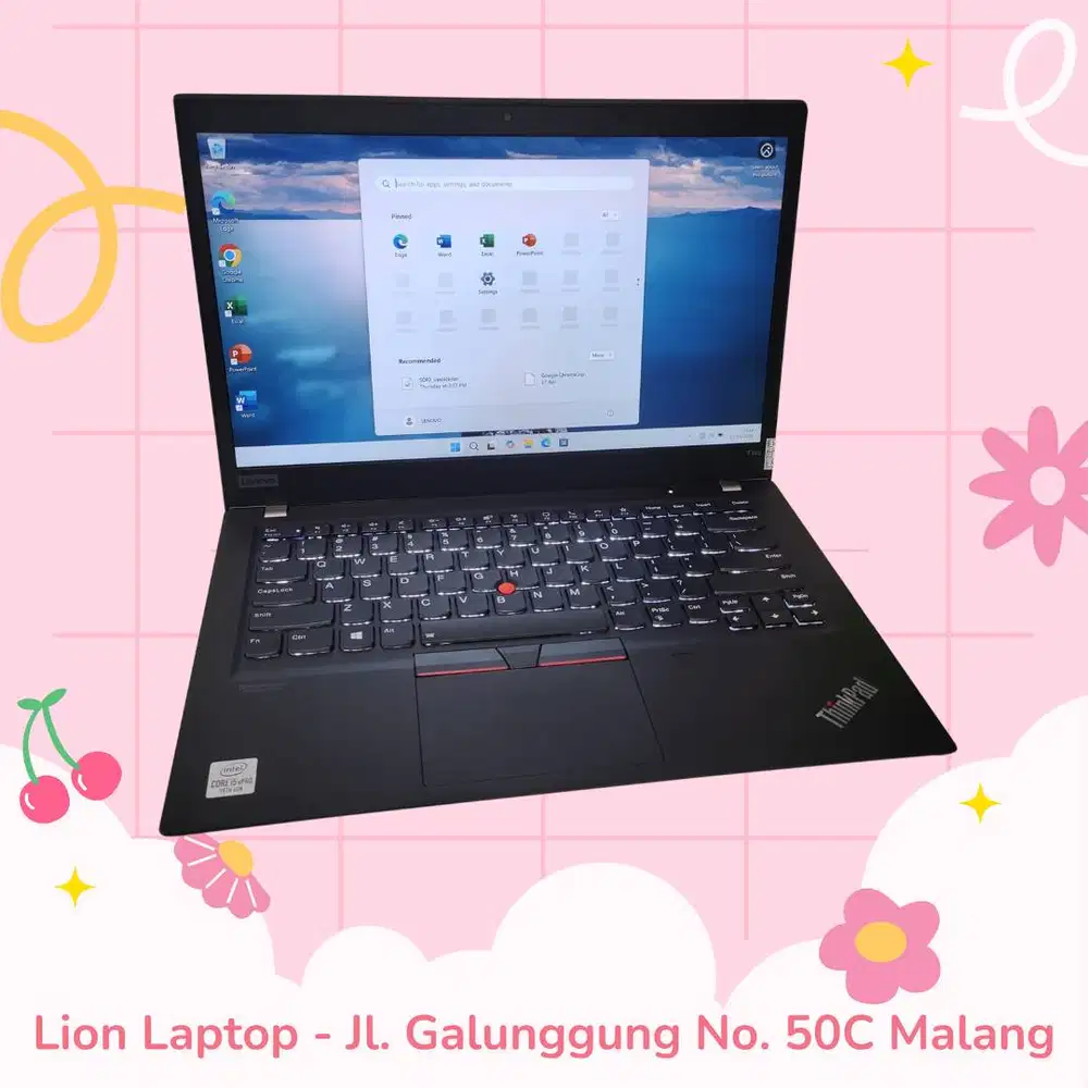 RAM 16GB Slim Core i5 Gen 10 SSD 256GB Lenovo Thinkpad T14s [30|08]