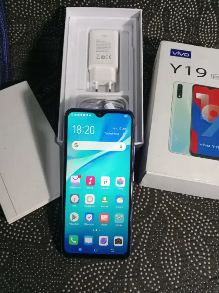 VIVO Y19 Ram.8/256gb Lengkap Fullsett