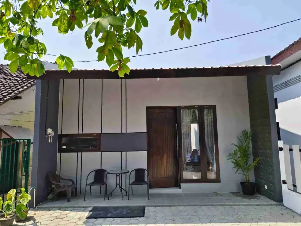 Rumah baru, ada kolam renang, lokasi di Mantrijeron kodya Yogyakarta dalam Ring roads, dkt Malioboro, Kraton Yogyakarta, Masjid Jogokaryan, pasar hewan Pasty