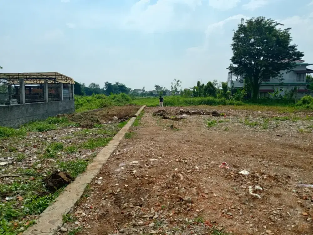 2 Jutaan Tanah Kavling Dalam Cluster Kota Bogor, Siap Bangun & Balik Nama