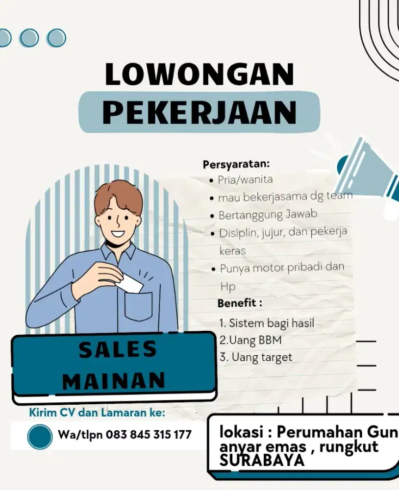 Sales mainan serba