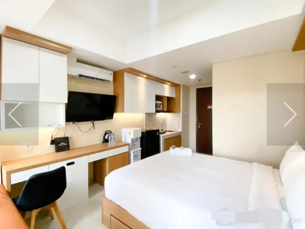 Super Murah Unit Studio Fully Furnished Chadstone Cikarang