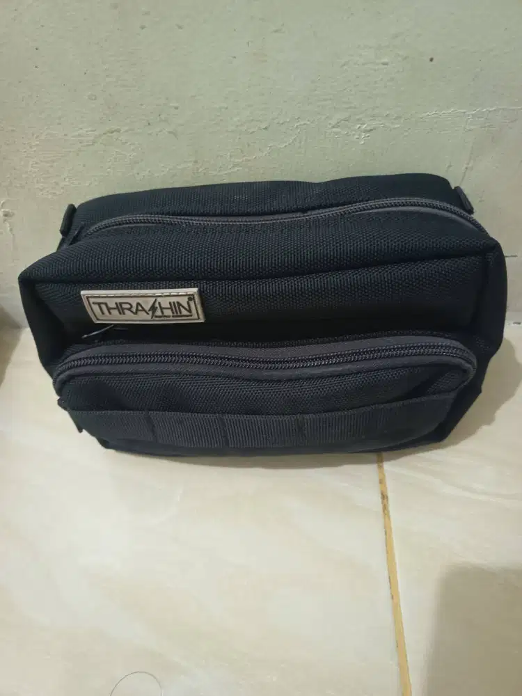 Thrashin Supply Co. Handlebar Bag Plus - Black (Original)