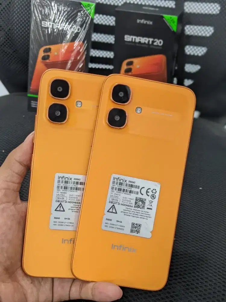 infinix Smart 20 Ram 8GB/128GB Garansi April 2027 Lengkap dari Baru