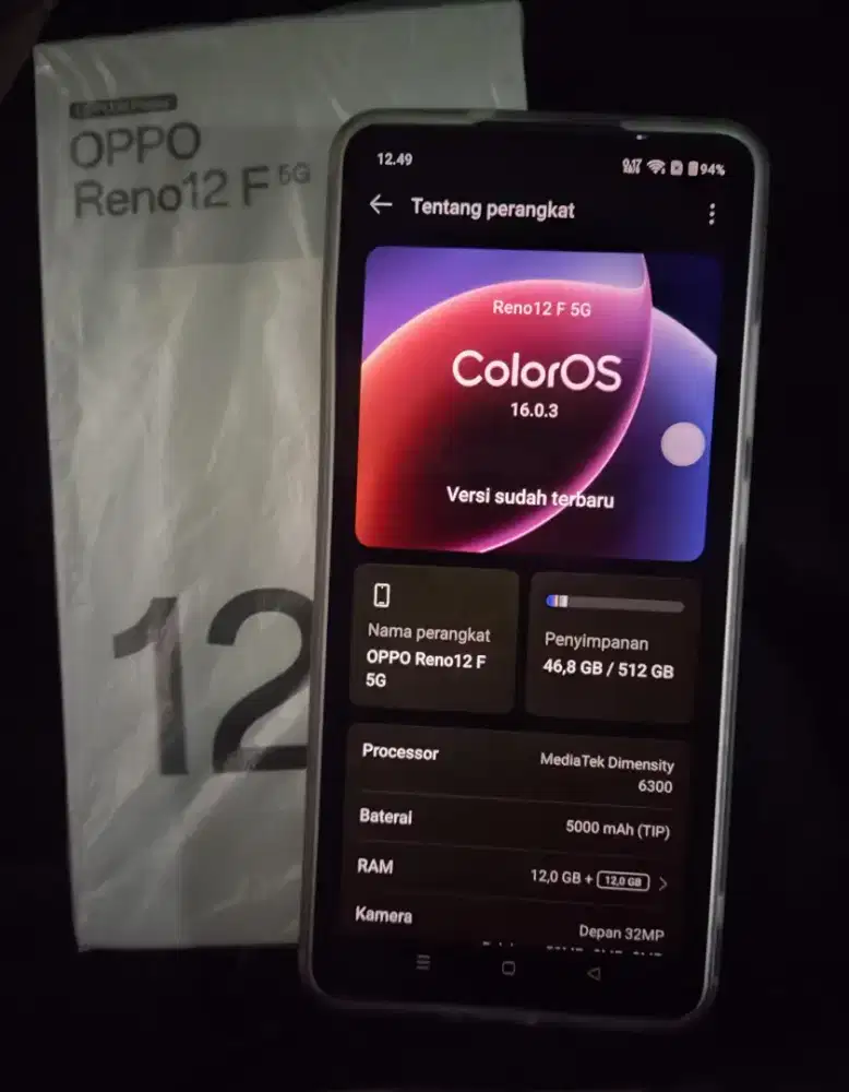 Oppo Reno 12F 5G 12+512