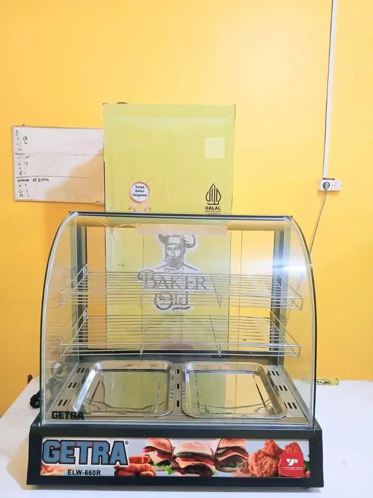 Showcase Penghangat Roti dan Makanan GETRA ELW 660R