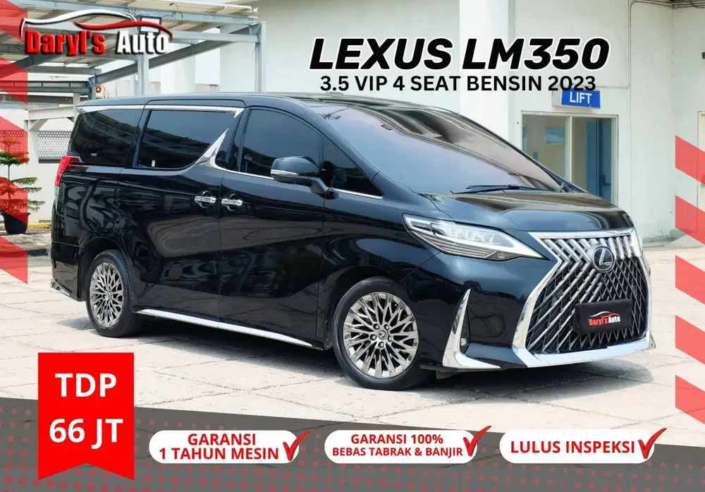 2023 LEXUS LM350 VIP 4-Seater tdp 66jt