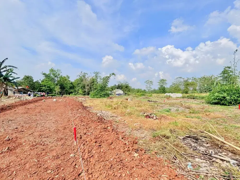 Tanah 15 Menit Stasiun Cicayur, 1Jt-an Lokasi Asri