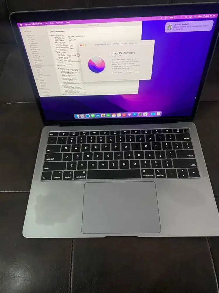 Macbook Air 2019 8/256