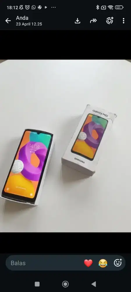 Samsung M22 Amoled Original Resmi Indonesia