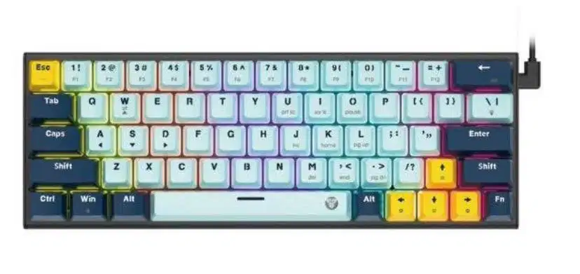 Fantech ATOM MIZU SERIES Keyboard Gaming Mekanik ATOM 63 81 96 3 PIN