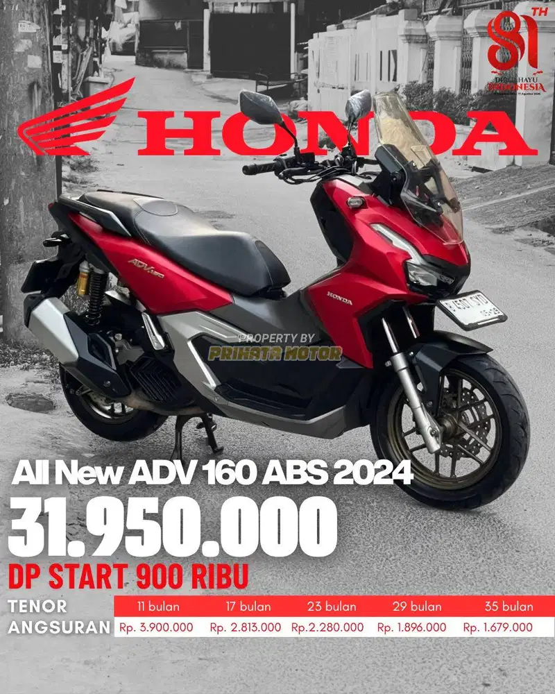 HONDA ALL NEW ADV 160 ABS 2024 !!!