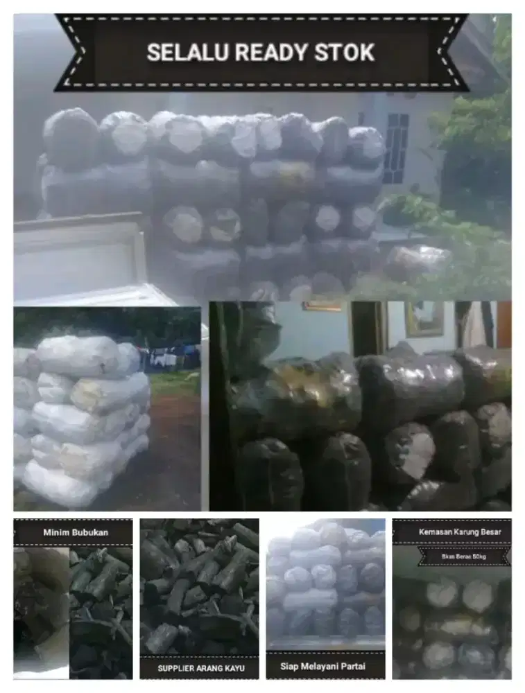 Arang Kayu Karung Gede Murah Meriah