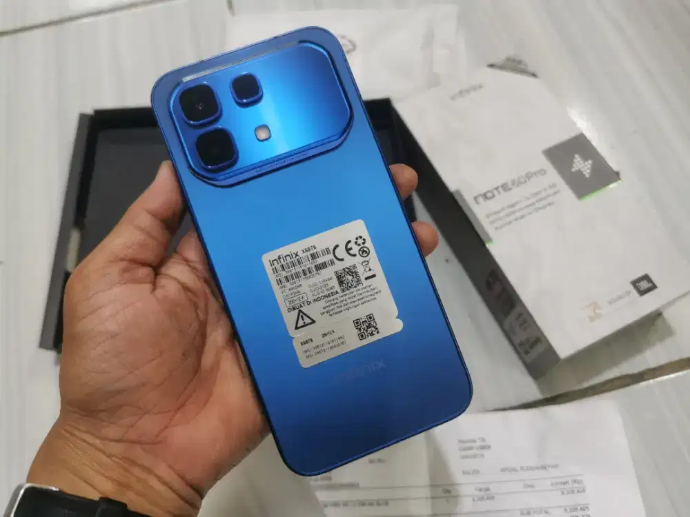Infinix note 60 pro 12/256 baru pakai 3 hari